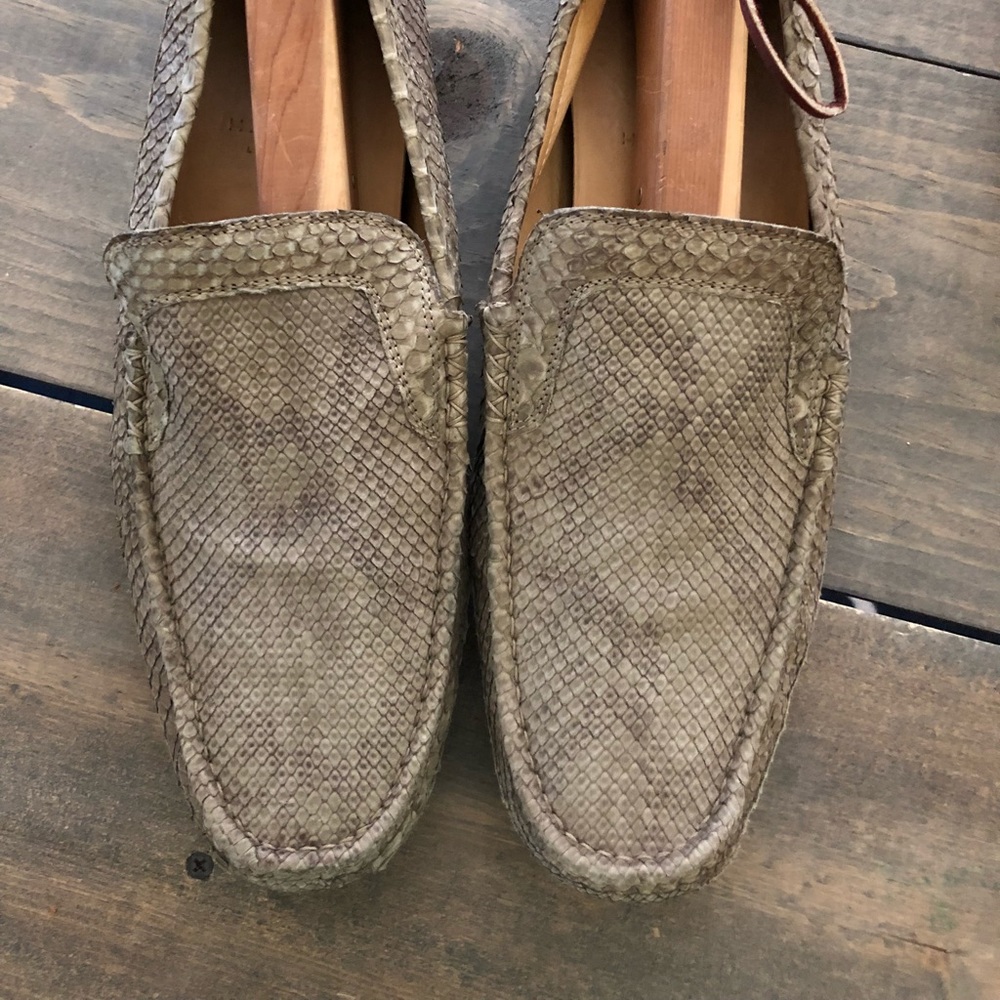 Harry’s of London - Men’s snake skin loafers.